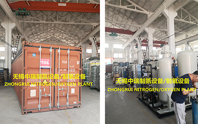 中秋節前，無錫中瑞空分制氮機制氧機的生產與發貨皆異常忙碌